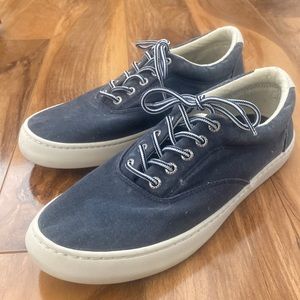 Mens blue sperry topsider shoe